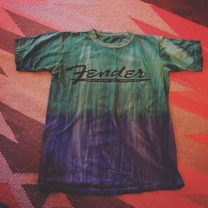 Vintage Fender Rock-N-Roll Tie-Dye Shirt
